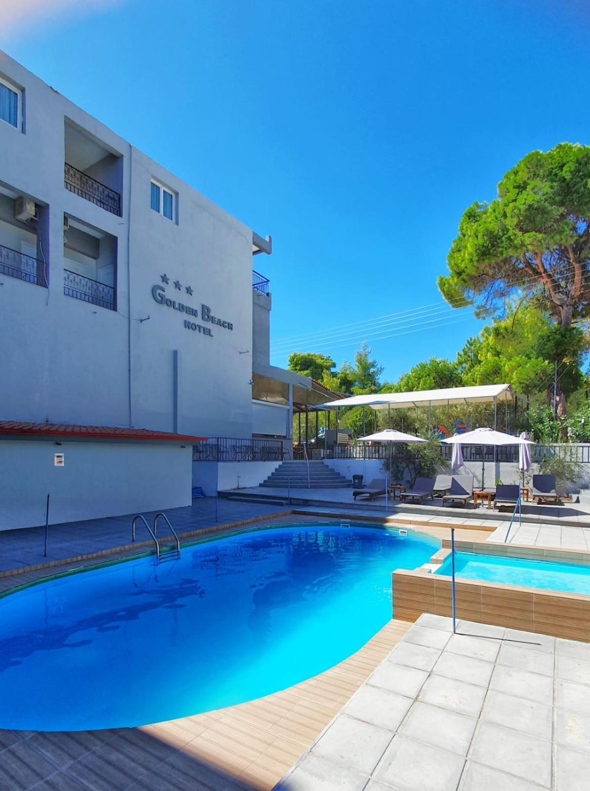 Golden Beach Hotel Metamorfosi  Exterior foto